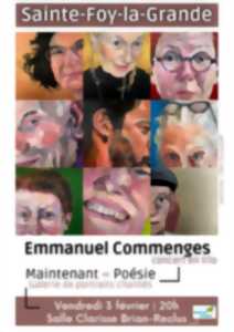 Maintenant = Poésie - Concert Trio Emmanuel COMMENGES
