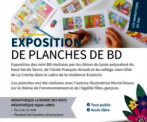 Exposition de planches de BD