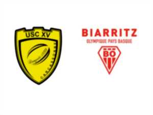 RUGBY A XV - USC XV / BIARRITZ OLYMPIQUE PB