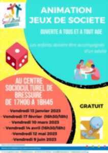 Animation jeux de société avec Dé en Bulles