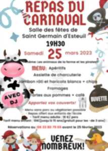 Repas du Carnaval à Saint-Germain d'Esteuil