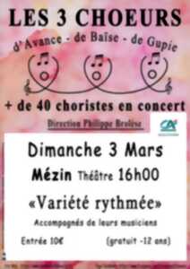 photo Concert Chorale les 3 Choeurs