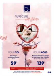 Forfait Saint-Valentin aux Balnéades
