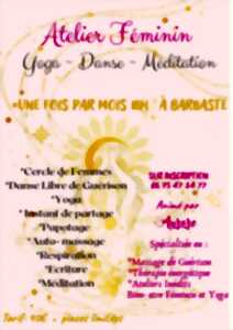 Atelier féminin : yoga, danse et méditation