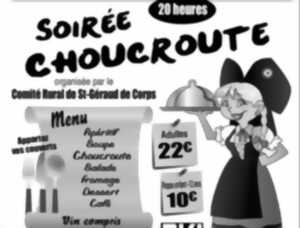 Soirée choucroute