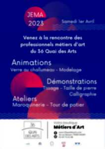 Journées Européennes des Métiers d'Art - Ateliers et Démonstrations au 36 Quai des Arts à Niort