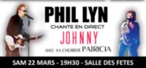 Dîner spectacle « Les plus grands succès de Johnny Haliday… » organisé par l'association L.A.C. Lachanau Animation Culture