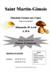 OMELETTE GÉANTE ET SOIRÉE