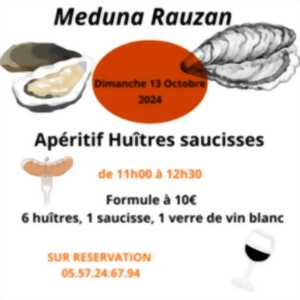 Apéritif huîtres saucisses