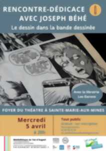 photo Voyage au pays du dessin de BD et dédicace avec Joseph Béhé