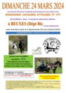 Randonnée Cavaliers, Attelages et VTT à Beuxes