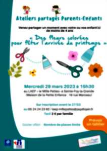 Ateliers partagés Parents-Enfants
