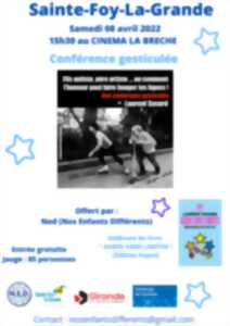 Conférence gesticulée au cinéma La Brèche