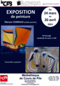 Exposition de peinture Maryse Conraux