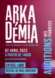 Concert et audition de  l’école de Musique et d’Art dramatique de Gouvieux