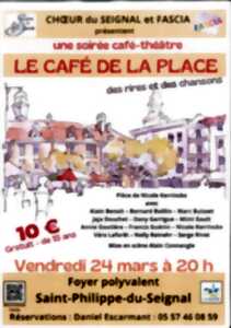 Soirée café-théâtre - Le café de la place