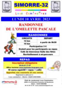 RANDONNÉE ET REPAS DE L'OMELETTE PASCALE