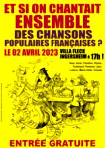 Spectacle de chansons françaises