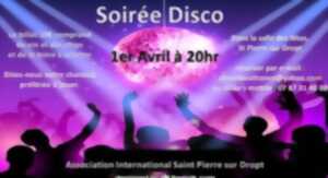 Soirée dansante Disco au profit de l'Auberge des 4 pattes et de l'Ukraine