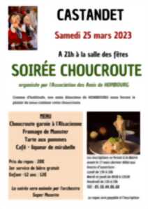 Soirée choucroute