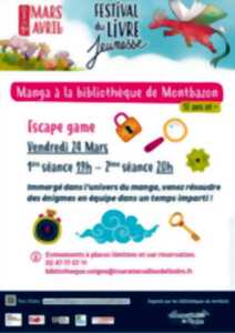 Festival du Livre Jeunesse : Escape game Manga à la bibliothèque