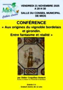 photo Conférence sur le vignoble bordelais et girondin