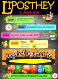 Omelette géante