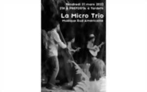Le Micro Trio : musique Sud Américaine