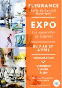 EXPOSITION LES AQUARELLES DE LAURENT