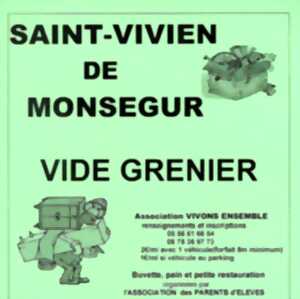 Vide-grenier à Saint-Vivien de Monségur