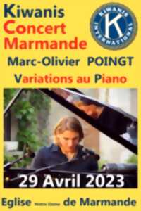 Kiwanis - Concert de Marc-Olivier Poingt