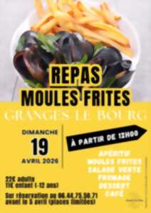 photo Repas moules frites