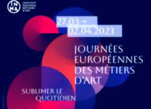 Journées Européennes des Métiers d'Art