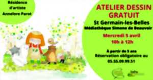 photo Ateliers dessin à  Saint Germain Les Belles
