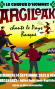 Concert du choeur d'hommes Argileak