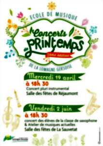 CONCERT DE PRINTEMPS