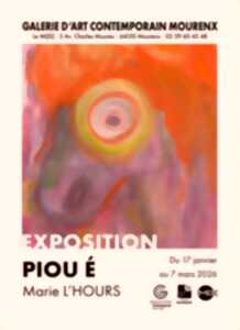 photo Vernissage de l'exposition :  PIOU É