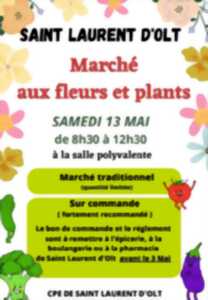 photo Marché aux plants et aux fleurs à Saint Laurent d'Olt