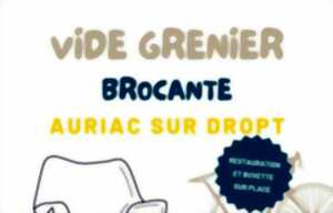 Vide greniers durant l'Auriacaise