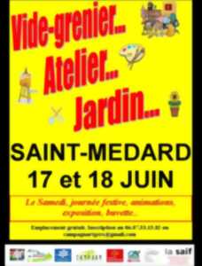VIDE-GRENIER, ATELIER ET JARDINS