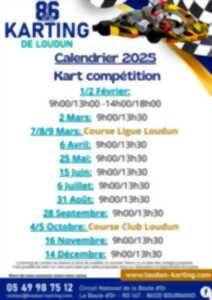 photo Kart compétition - calendrier 2025