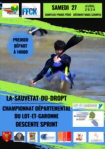 Championnat départemental de descente sprint