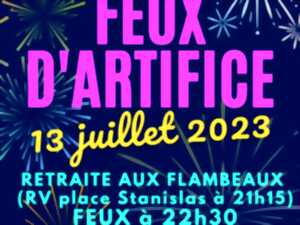 FEUX D'ARTIFICE