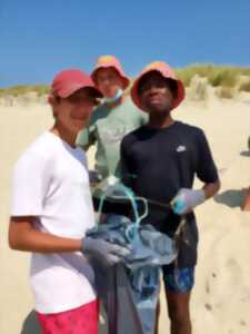 Découverte littorale et collecte des déchets sur la plage