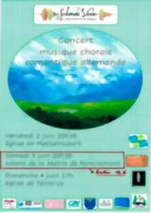 CONCERT MUSIQUE CHORALE ROMANTIQUE ALLEMANDE