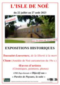 EXPOSITIONS AU CHÂTEAU DE L'ISLE DE NOÉ