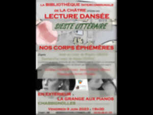 Lecture dansée Nos corps éphémères