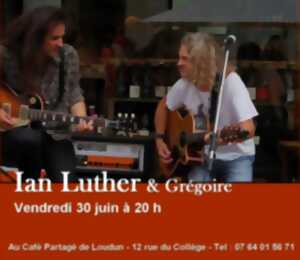 photo Concert de Ian Luther et Grégoire Courlivant