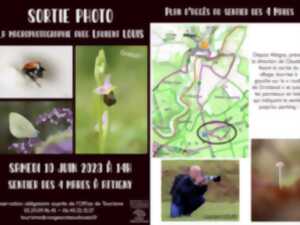 SORTIE PHOTO 'LA MACROPHOTOGRAPHIE AVEC LAURENT LOUIS'