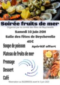 Soirée fruits de mer